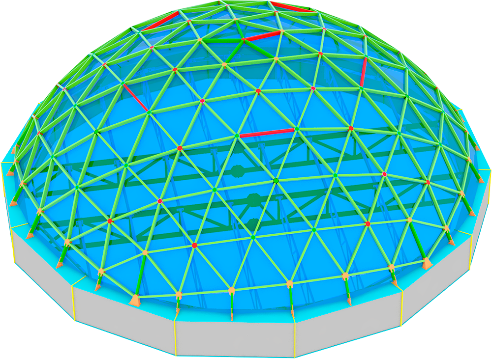 Проектирование геодезического купола