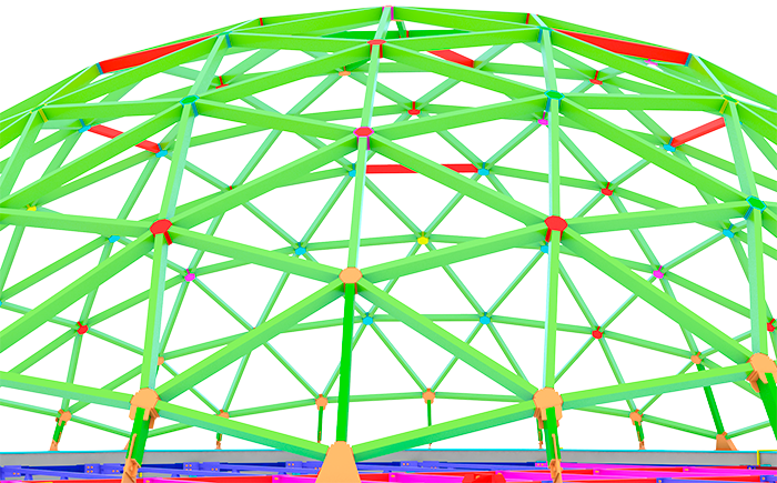 Проектирование геодезического купола